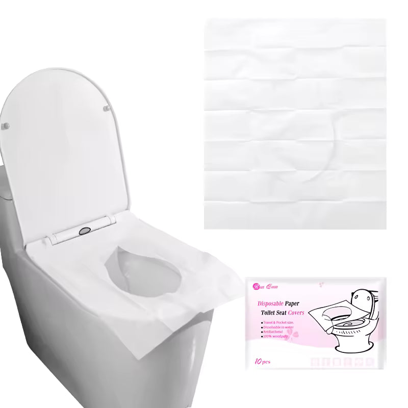 Pack de 20 Housses de Siège de Toilette Jetables ( 1 achetée = 1 offert )