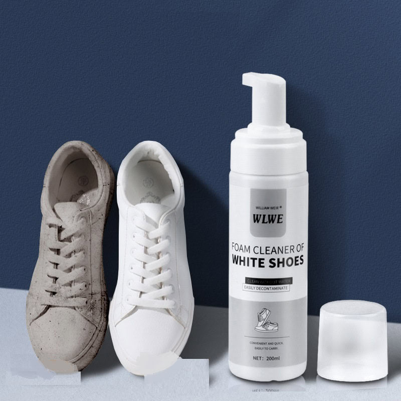 mousse nettoyante chaussure blanches