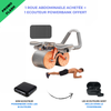 Roue abdominale CIV + un ecouteur powerbank