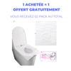 Pack de 20 Housses de Siège de Toilette Jetables ( 1 achetée = 1 offert )