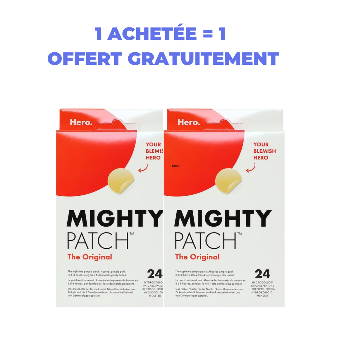 Patch anti acnée ( 1 achetée = 1 offert )